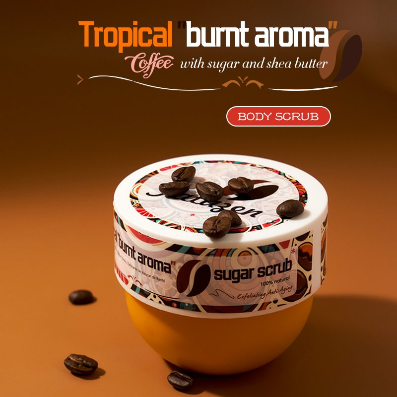 Effective Exfoliation to Create Smooth Skin Gentle Non-Irritating Coffee Body Scrub
