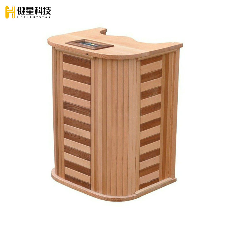 Healthy Star Far Infrared Relax Wooden Foot Sauna Bucket