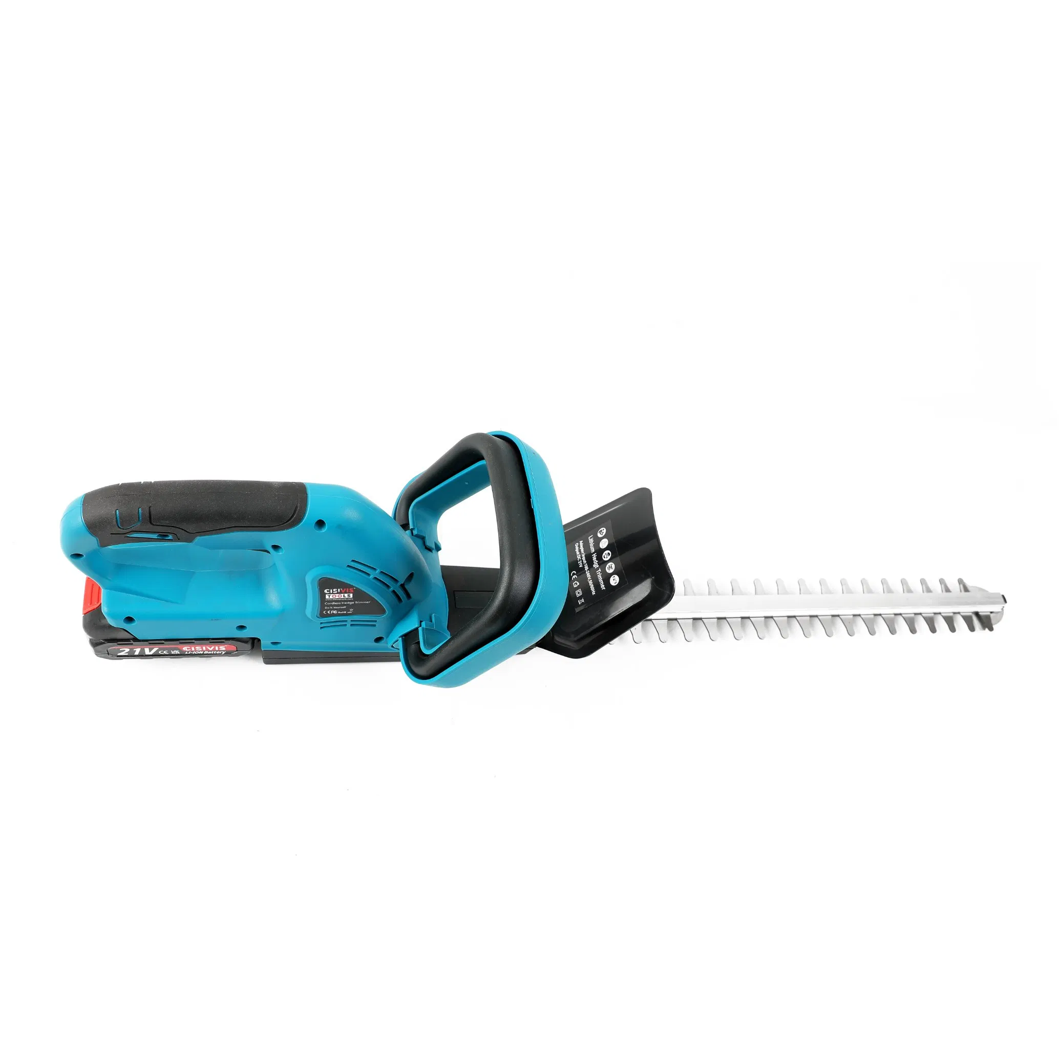 Cisivis Powerful 21V Long-Handled Electric Hedge Trimmer for Commercial Garden Shaping