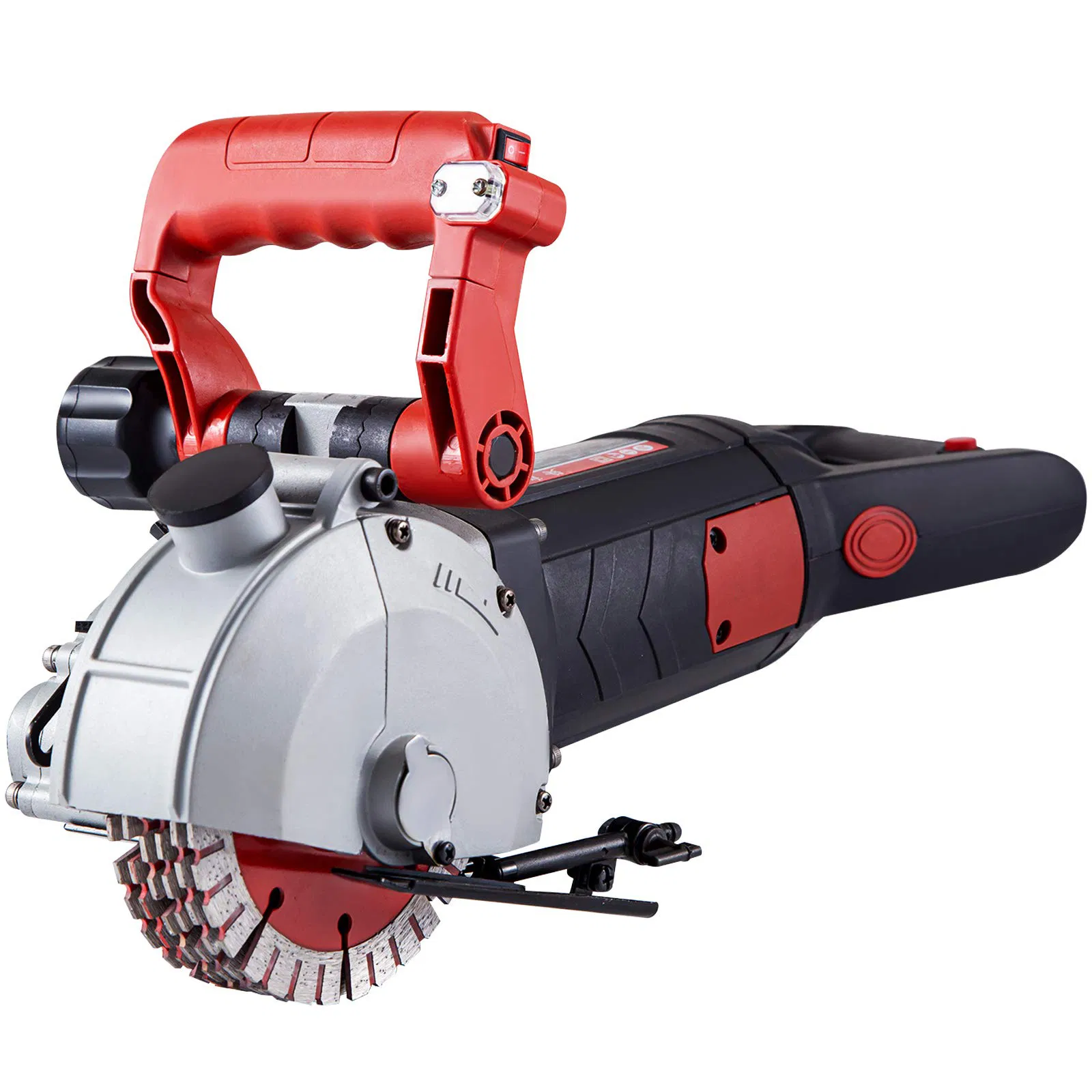 6500rpm Professional Power Tool Cutting Stone Grooving Machine Saw Electric Concrete Wall Chaser Machine