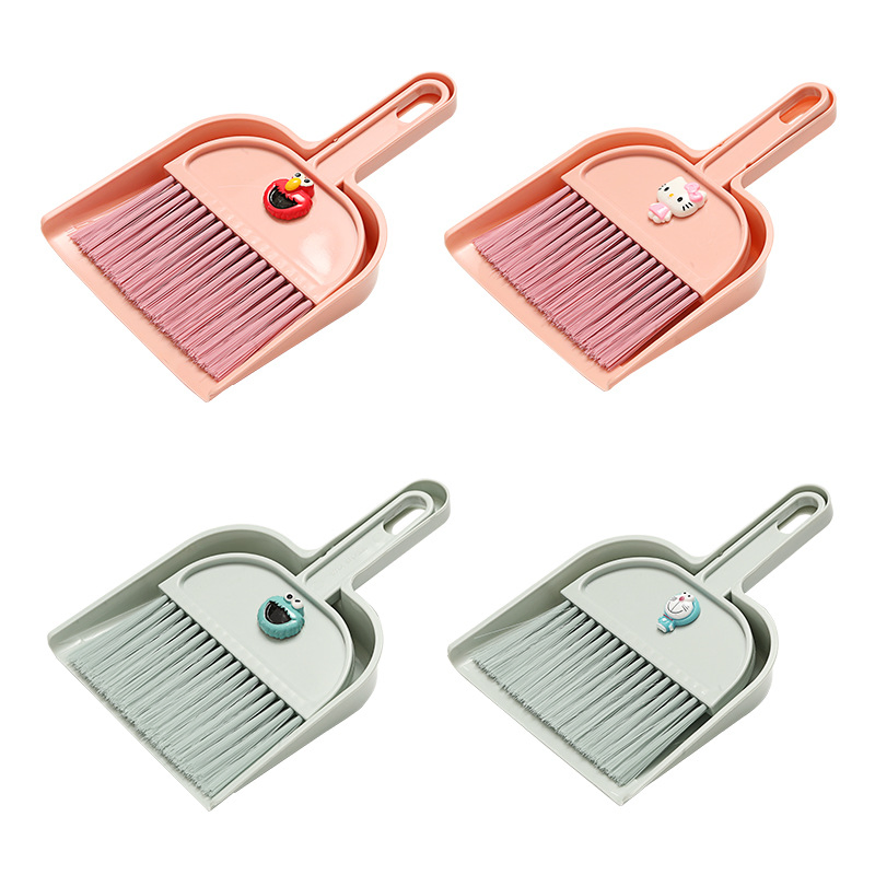 Household Desktop Cleaning Desk Sweeping Small Broom Dustpan Set