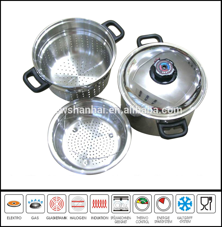 Stainless Steel Pasta Cooker 4PCS Set Kitchenware