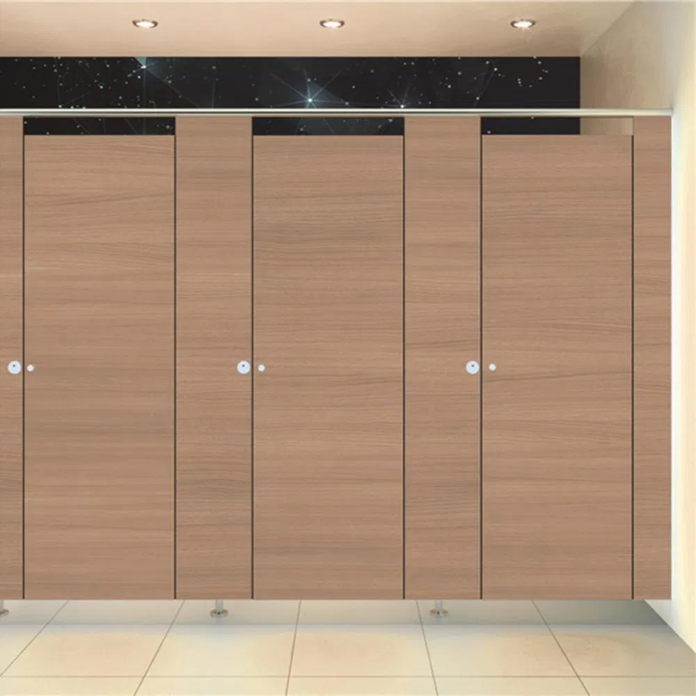 Debo HPL Waterproof Public Toilet Partition/ Bathroom Partition/ Wc Divider Board Toilet Partit Cubicle Price