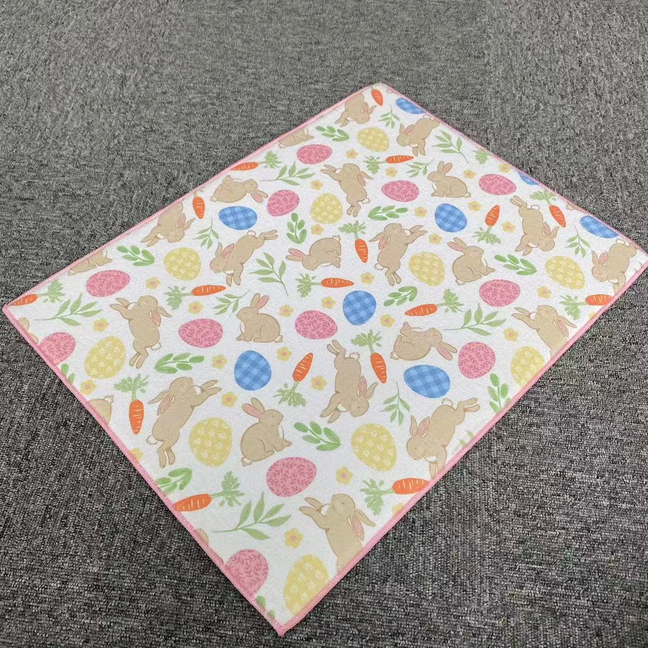 Dish Drying Mat, Absorbent Microfiber Dishes Drainer Mat for Kitchen Counter Large Size 20 X 15 Inch, Dish Drying Pad