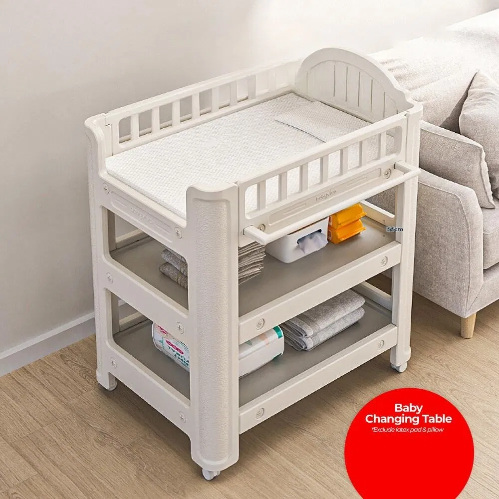 New Design Comfortable Newborn Baby Diaper Changing Table