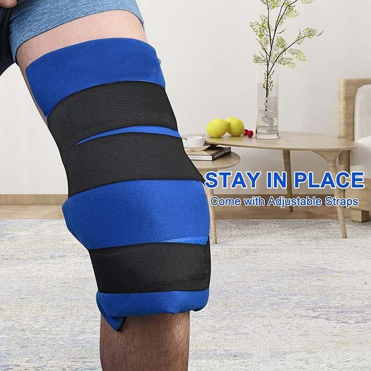 Hot Sale Breathable Elastic Caff Support Compression Hor Cold Pack for Pain and Sport Support Knee Wrap