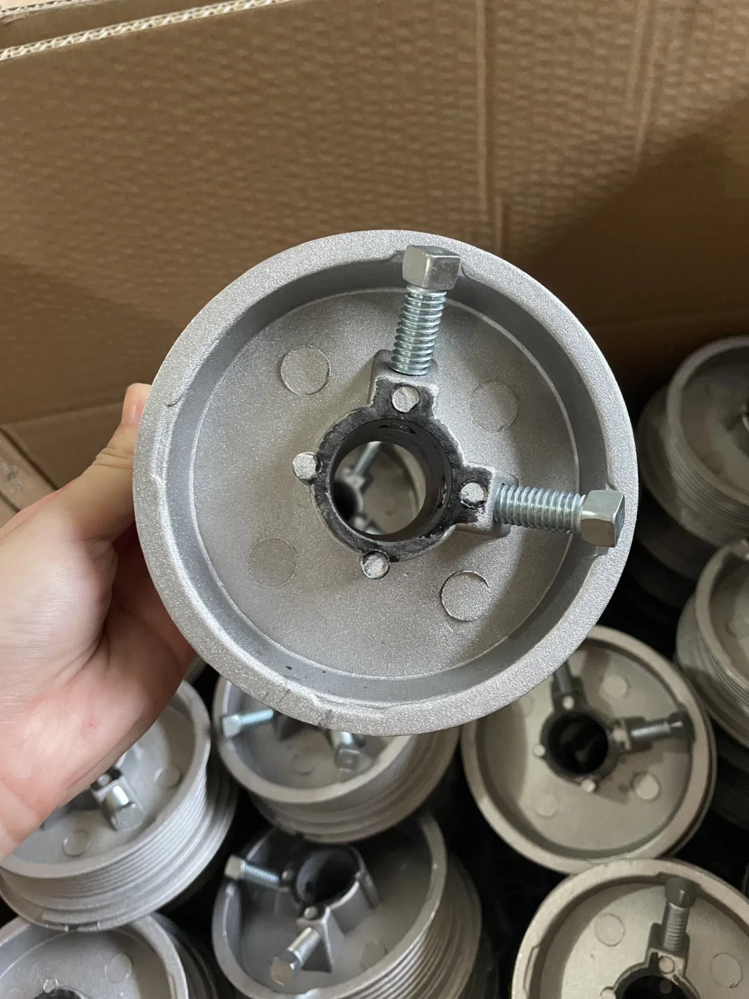 8 Inches Aluminum Drum Cable Reel Belong Garage Door Parts