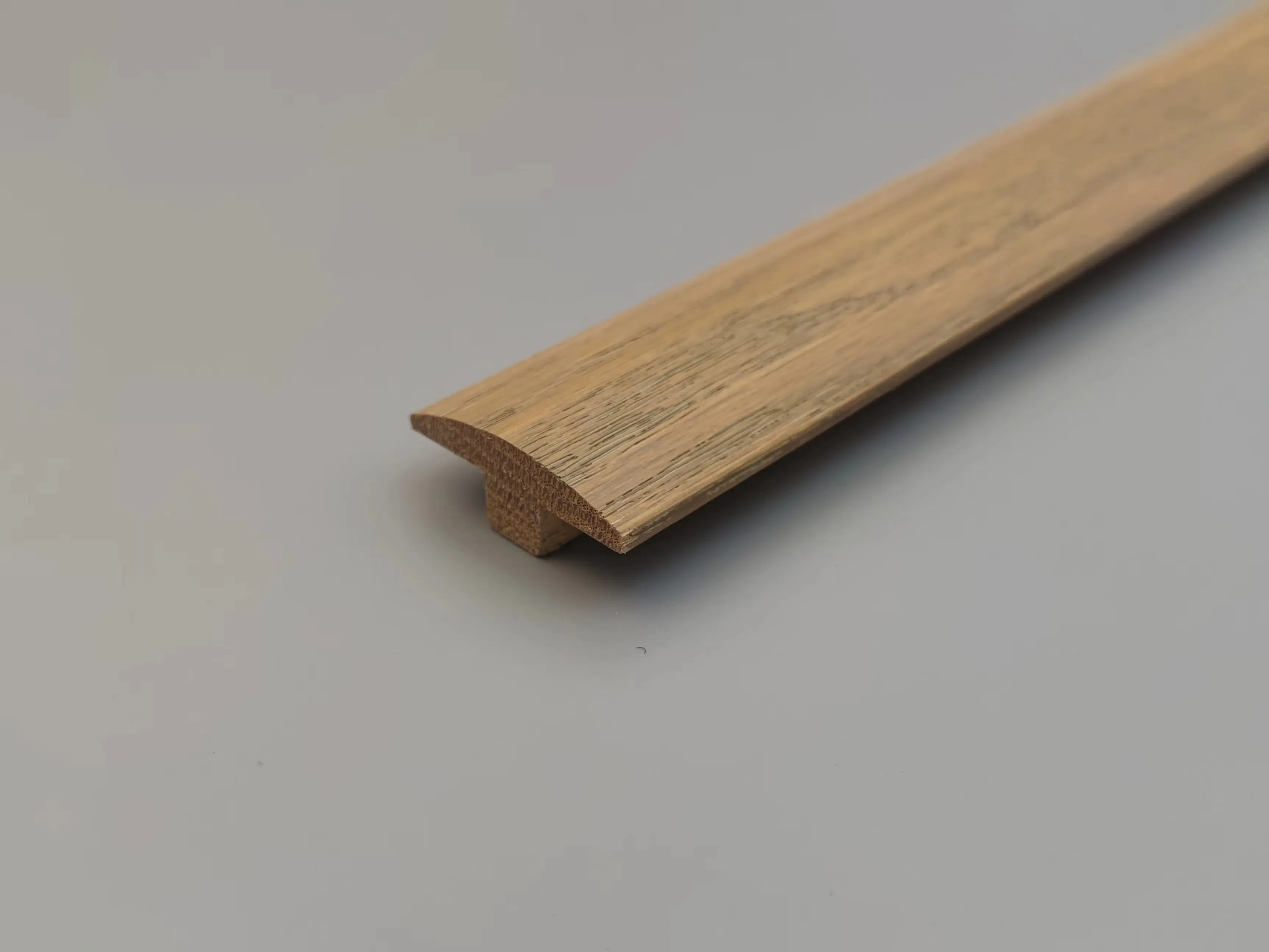 Premium Custom Asymmetrical T-Molding for Solid Wood Flooring