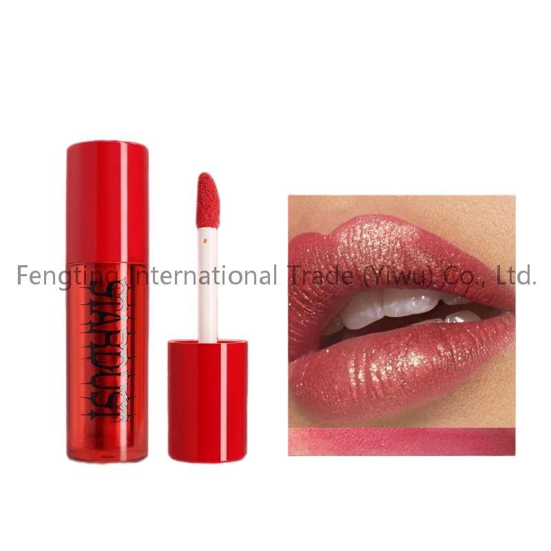 New Arrival Pearlescent Lip Makeup Easy to Color Powder Multi-Color Velvet Matte Misted Surface Pearl Fine Glitter Lipstick