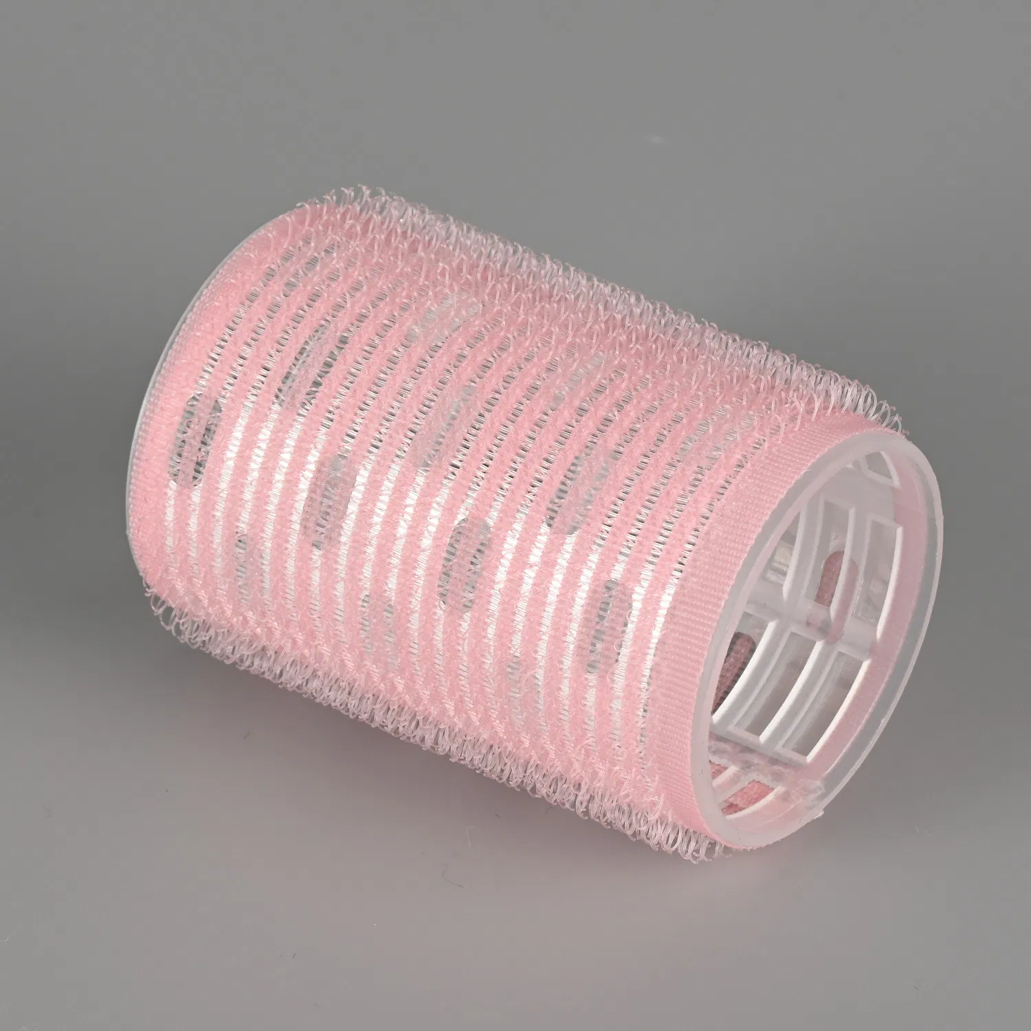 White Lining Colored Core Hair Rollers with Aluminium Sheeet