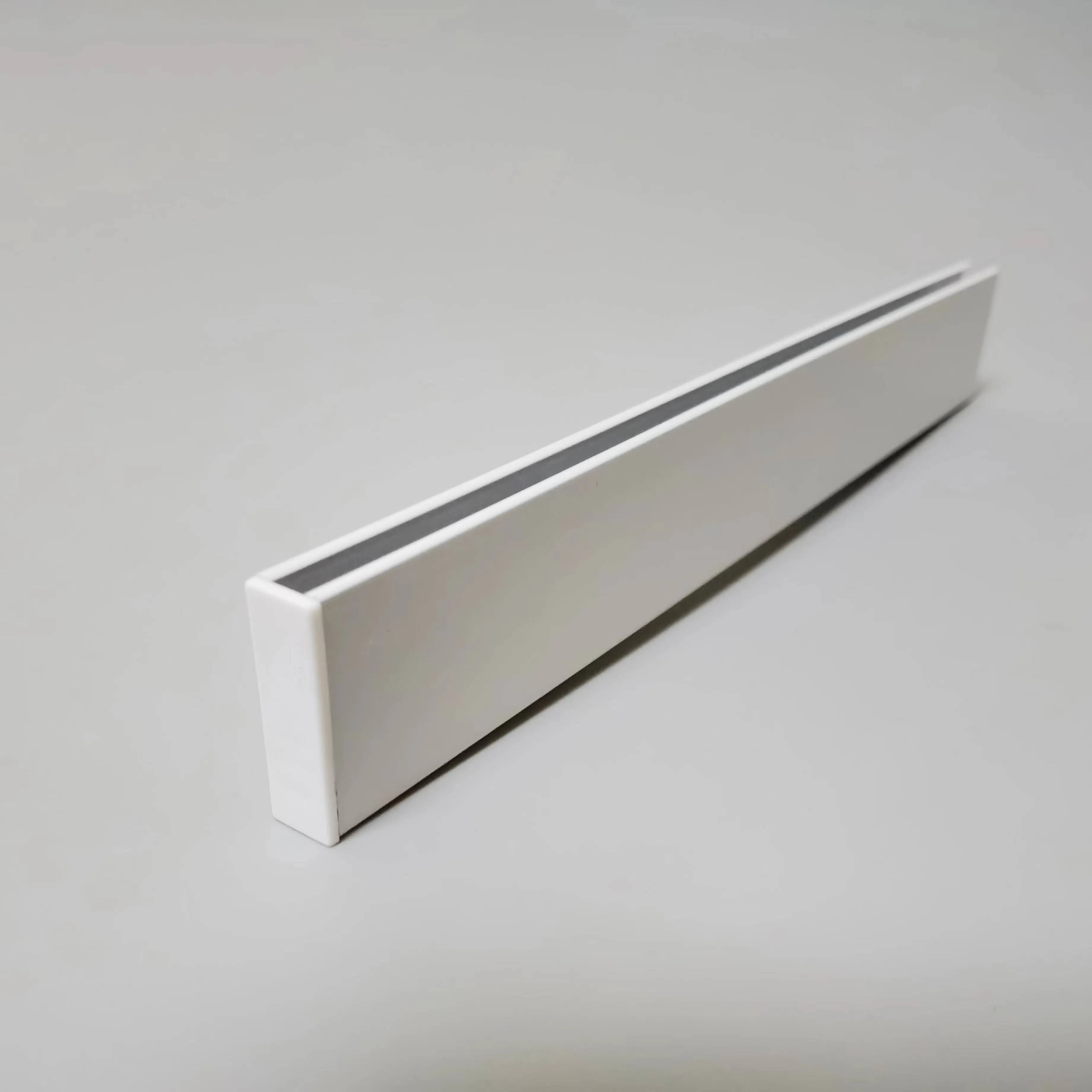 Aluminium Roller Blinds Bottom Rail for South America Flat Bottom Bar