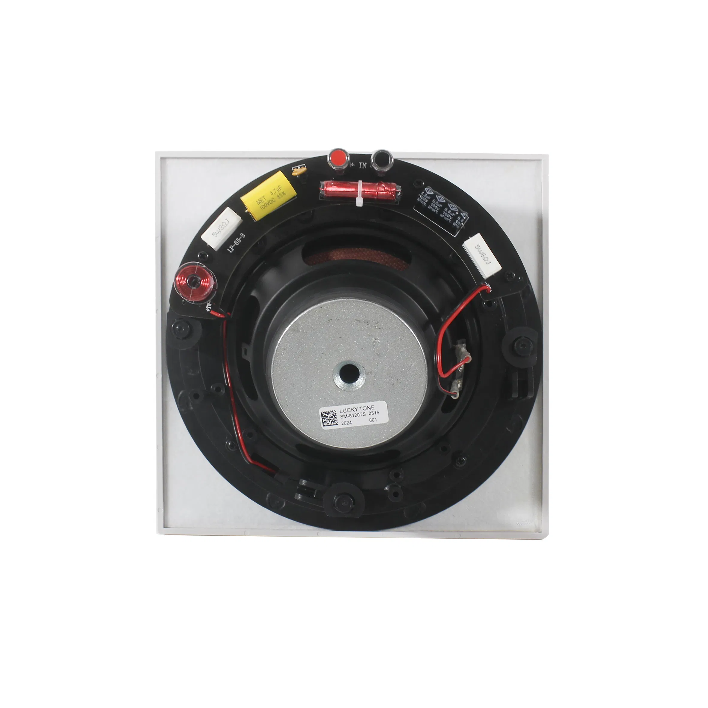 Fiberglass Woofer Ceiling Speaker with Durable ABS Construction for Long-Lasting Performance & Auditoriums/Home Theaters