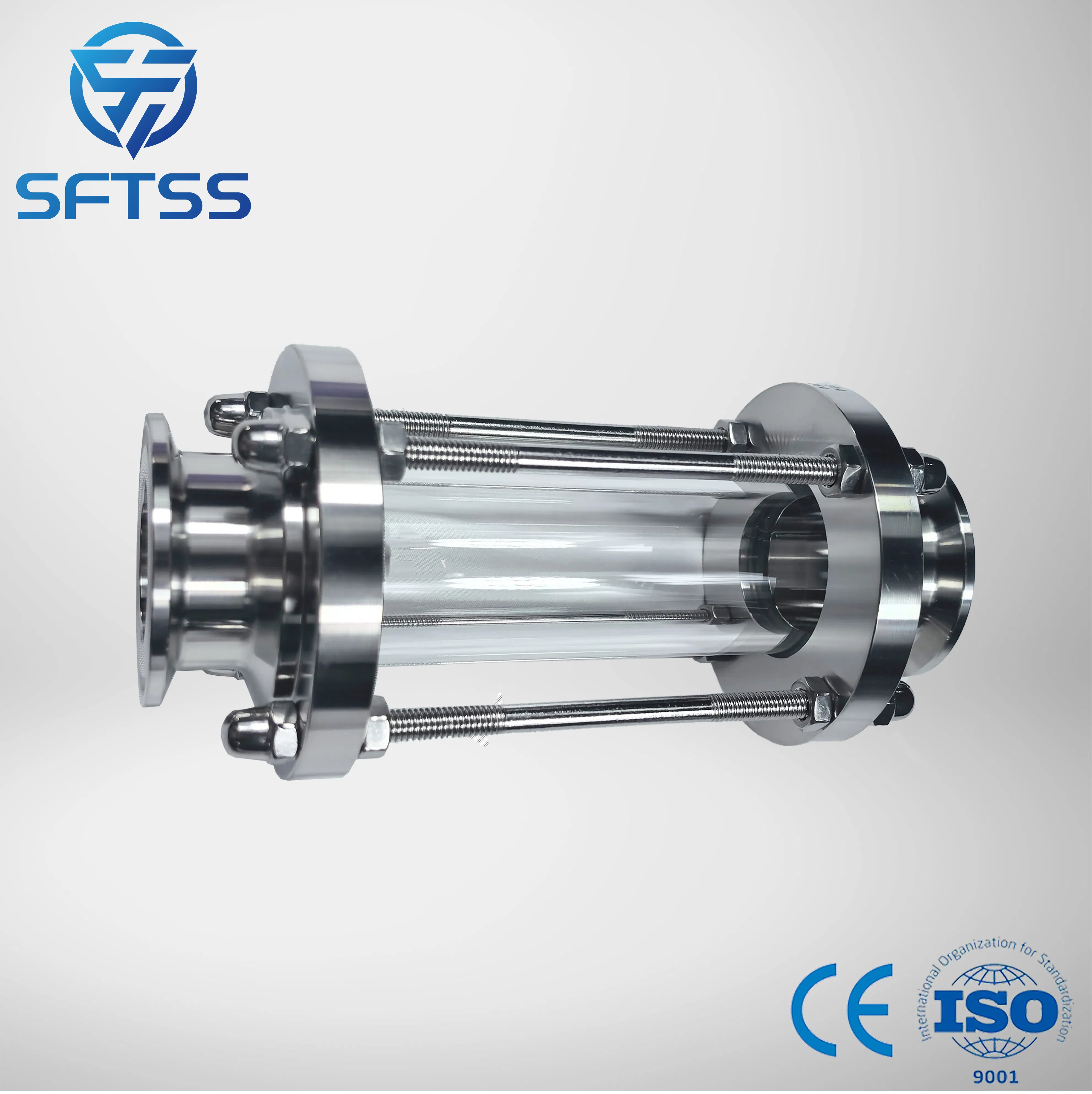 High-Quality Stainless Steel Clamp Sight Glass for Food Processing