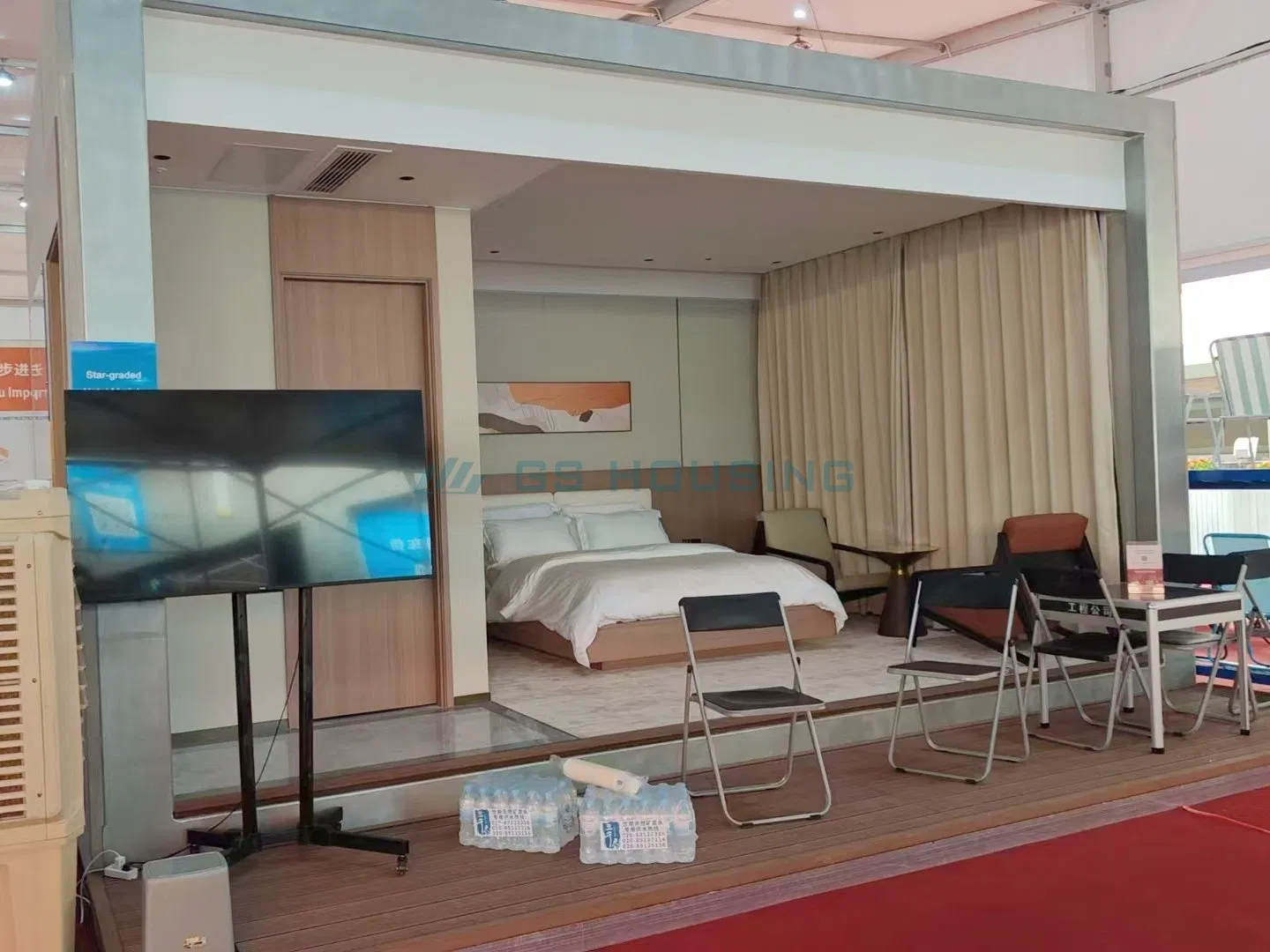 Fire-Proof Customized Steel Frame Prefab Hotel Container Comfortable Custom Made Modern Portable Economical Luxury Prefab Modular Container Hotel