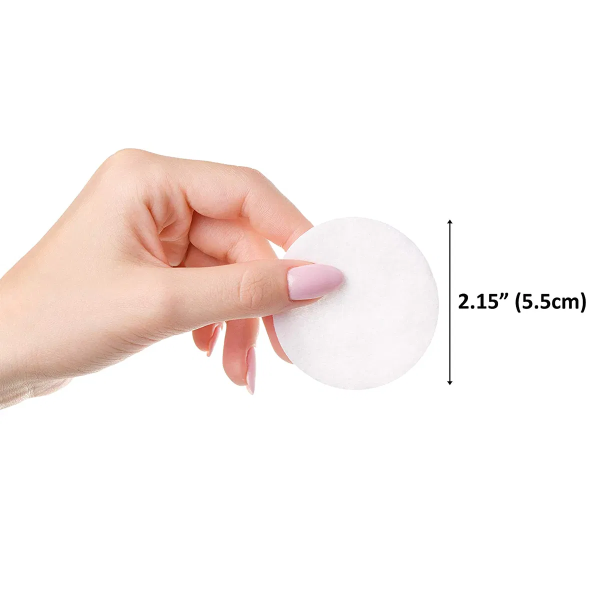 OEM Free Sample Nonwoven Cotton Cosmetic Pads Beauty Cotton Pads Makeup Remover Feminine Eco Friendly Makeup Remover Pads Cosmetics Suppliers