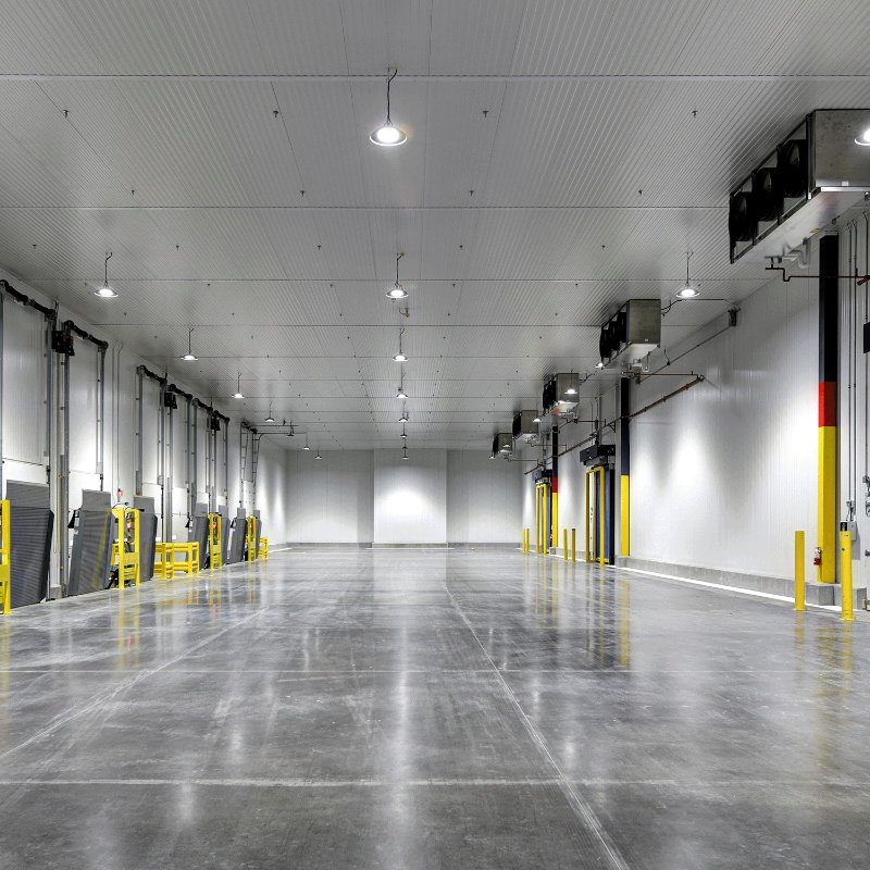 Cold Storage Prefabricated Steel Structure Warehouse Freezer