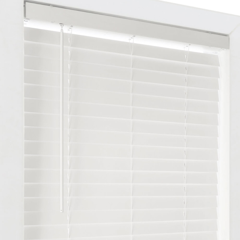 Customized Vinyl 50mm Faux Wood Venetian Blinds OEM & ODM