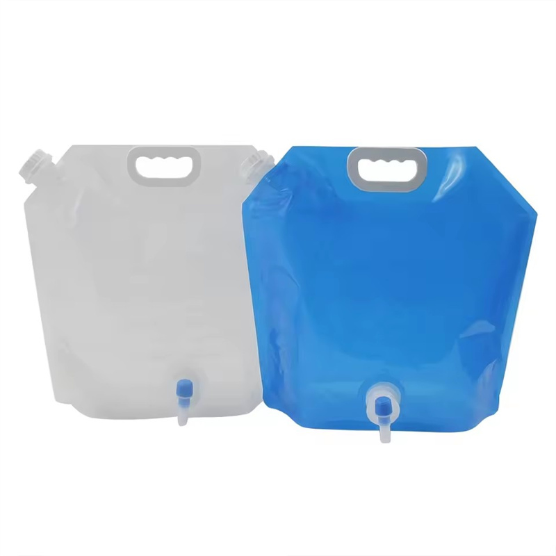 Pet Stand up Pouch with Plastic Handle Easy-to-Use Spouted Leakproof Design with Nozzle Packaging