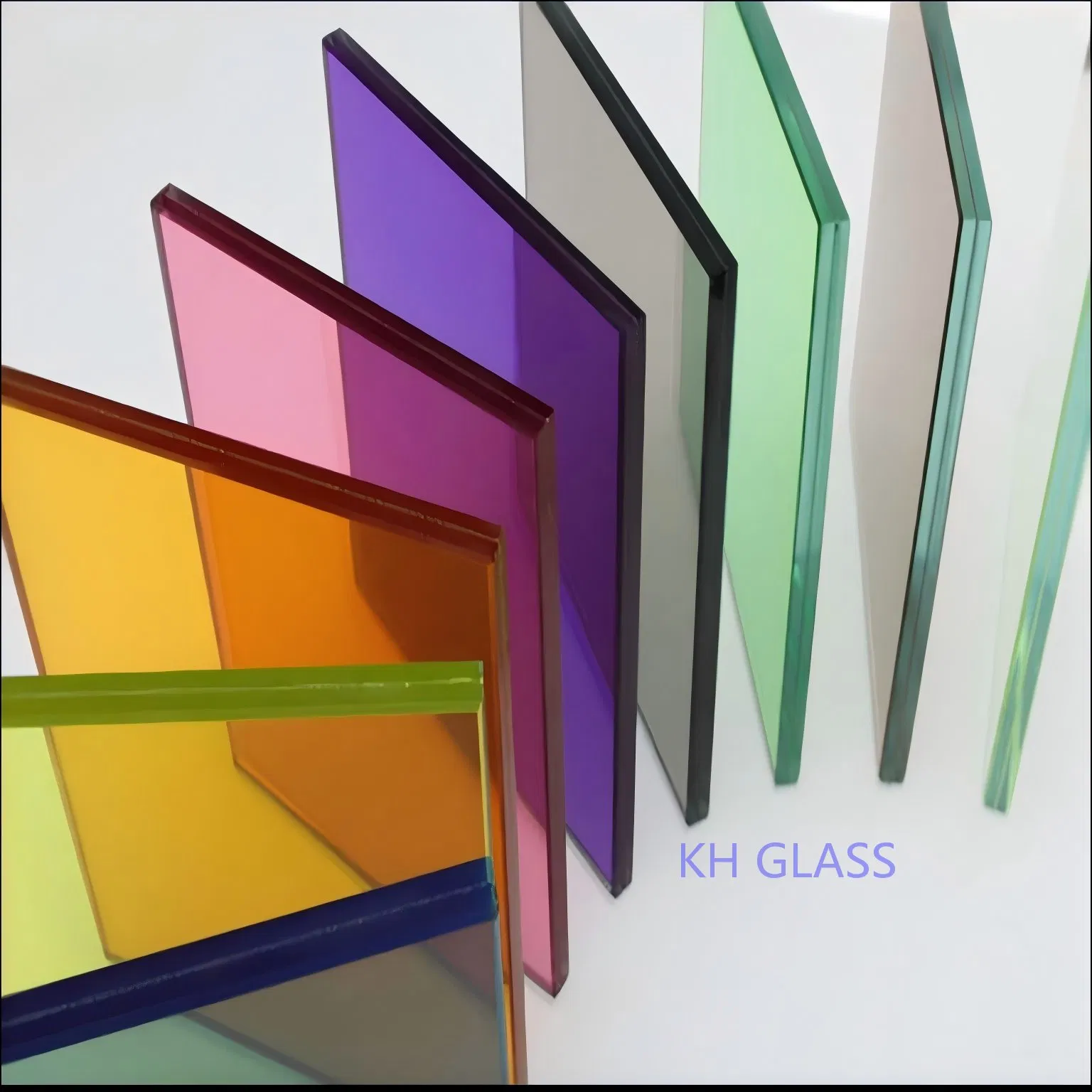 5+5mm Factory Wholesale Clear Safety PVB Film Laminated Glass