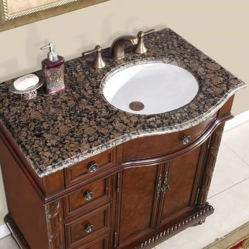 Factory Wholesale Finland Baltic Brown Granite Kitchen Cunter Tops Vanity Tops