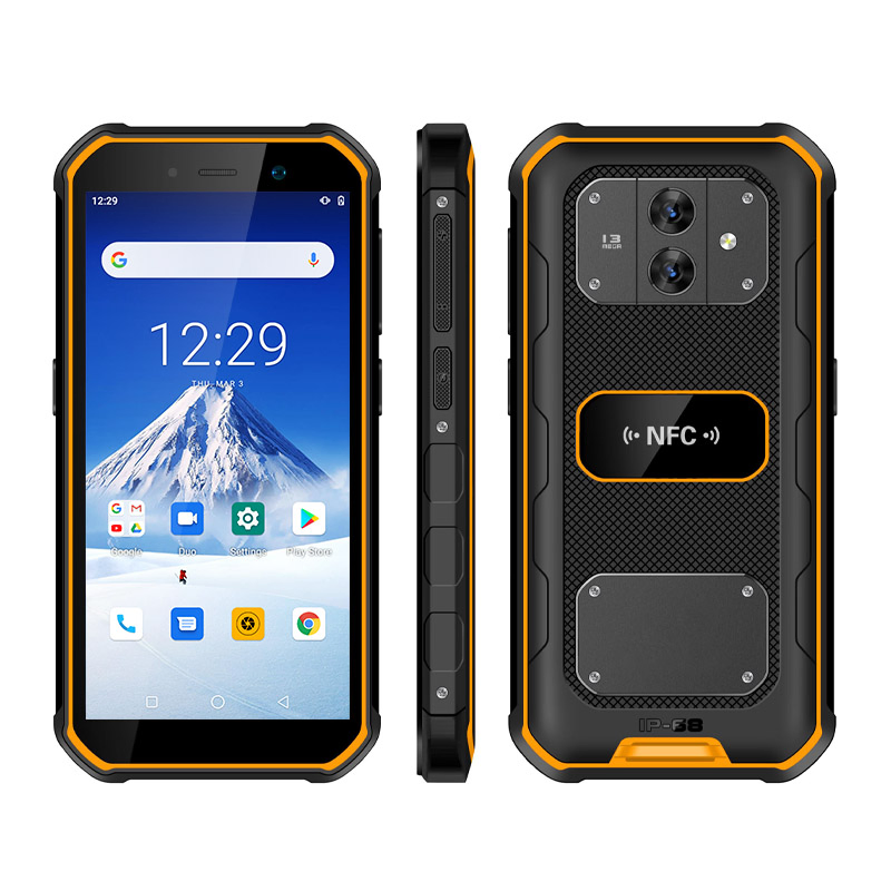 Uniwa F963 5.5 Inch Screen IP68 Waterproof 4G NFC Rugged Smartphone