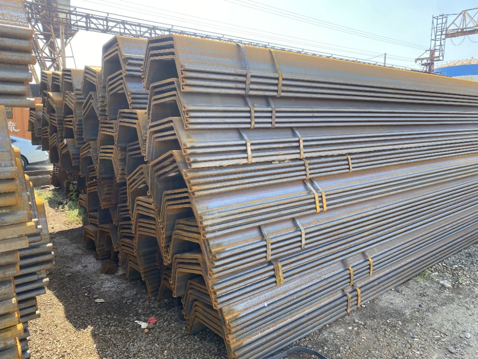 Sy29512m Steel Sheet Pile 400X170X13.1 Steel Sheet Pile 600mm Sy390 400mm Used Steel Sheet Pile