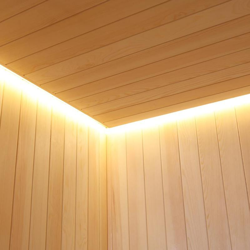 Hydrorelax Big Size Dry Heat Outdoor Home Solid Wood Sauna Room