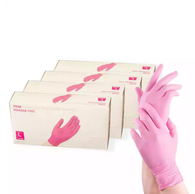 Hand and Arm Protection Wholesale Nitrile Inspection Glovesdisposable Finger-Length Nitrile Gloves for Protect Hands, Can Be in Contact with Food