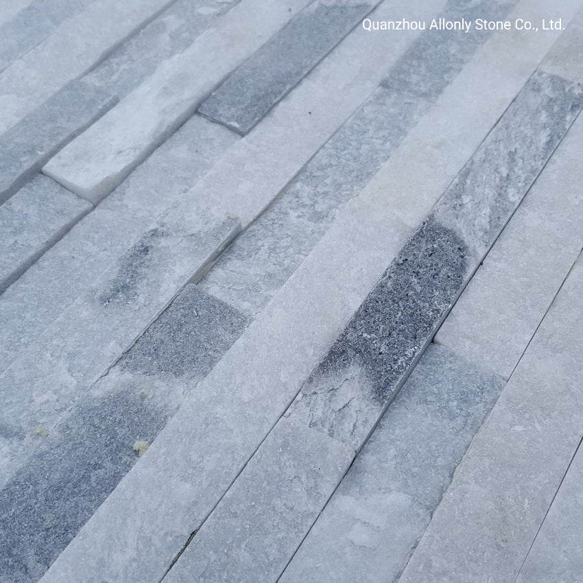 Decorative Cloud Grey Quartzite Wall Cladding Nature Stone Fireplace Wall
