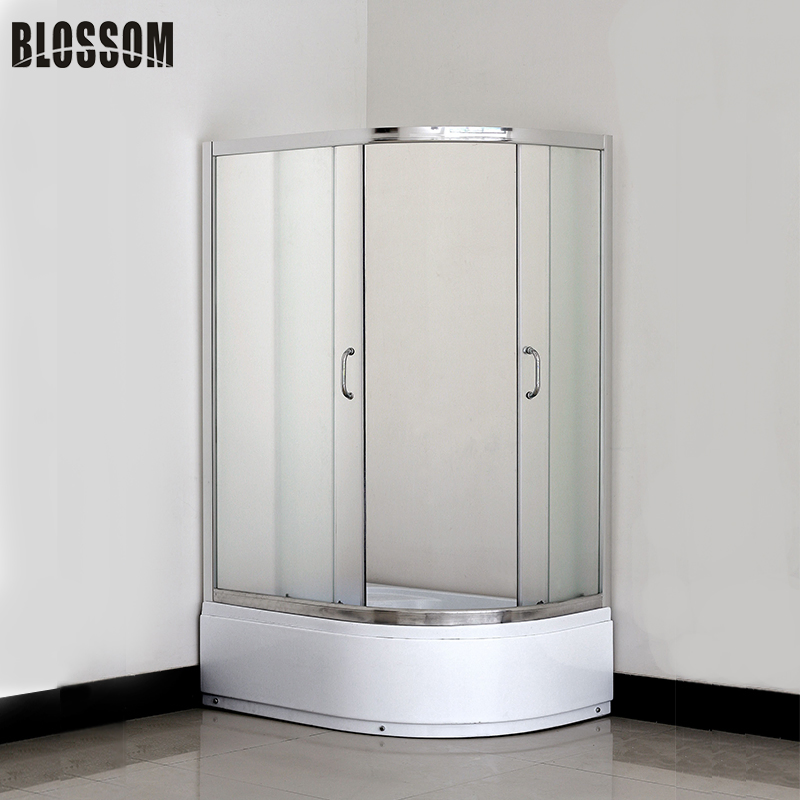 Cheap Prices Sizes Line Tempered Glass Shower Cubicle Sliding Door