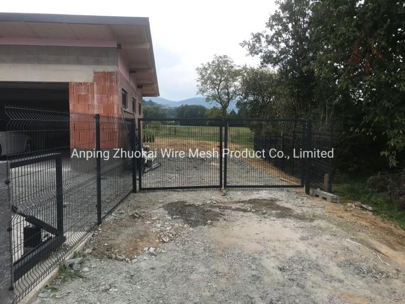 Factory Price Garden Fence / 3D Welded Wire Mesh Fence / Vinyl Coated Fence Panels