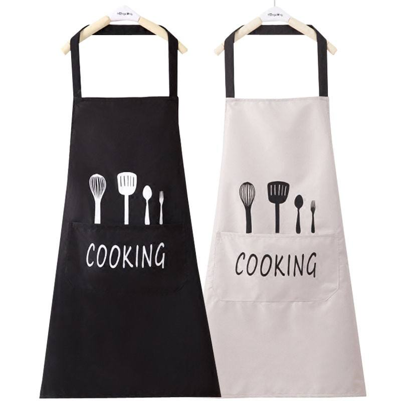 High Quality Restaurant Kitchen Aprons Uniforms Women Men Adjustable Aprons Cooking Baking Bib for Chef Restaurant