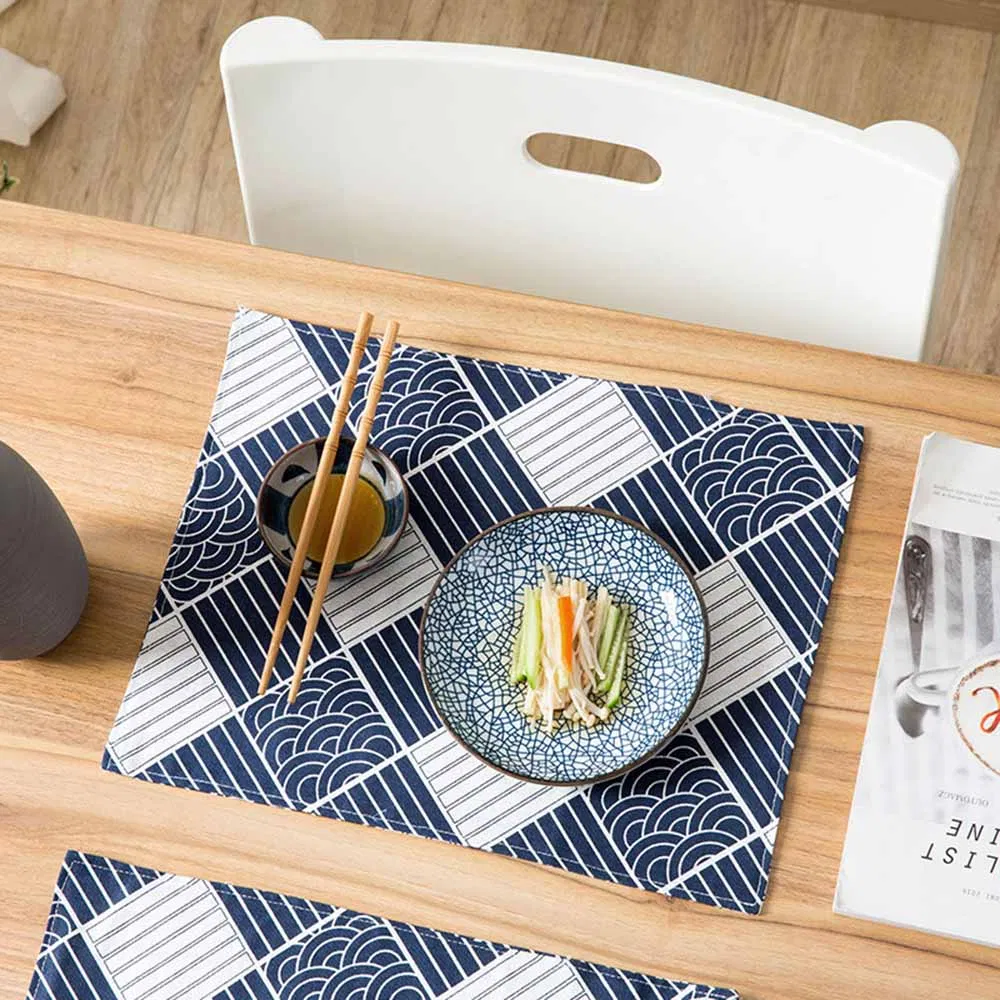 Colorful Boxed Japanese Table Mat