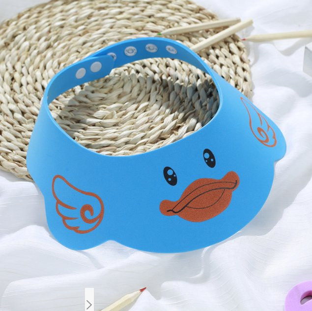 Adjustable Animal Baby Shampoo Protect Soft Visor Wash Hair Shield Shower Cap