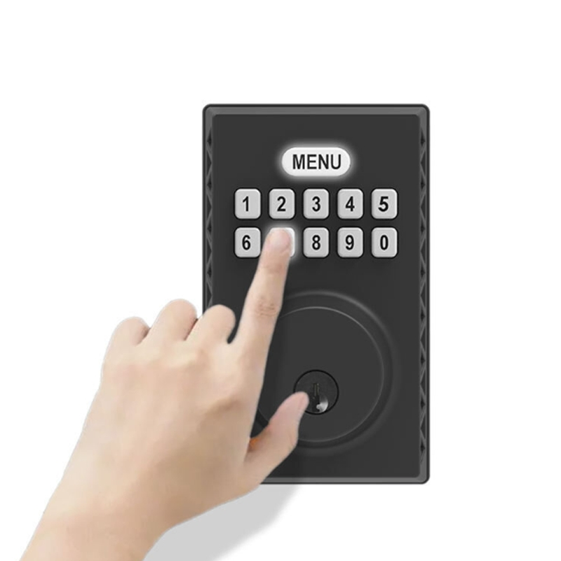 2025 New Style Multi Function Security Digital Entry Door Lock Key Box Electronic Keypad Deadbolt Keylesssmart Locks