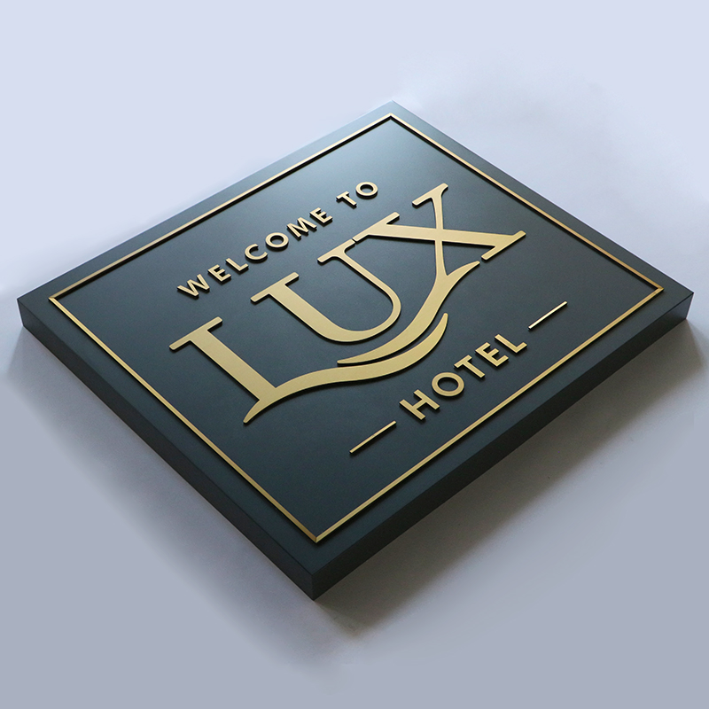 Ezd One-Stop Solutions Luxury Hotel Staff Notice Warning Signboard