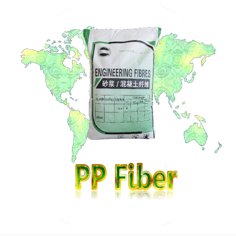 Chemical Product Construction Grade Concrete Reinforcement Plastering Mortar Polypropylene Fiber PP Fiber