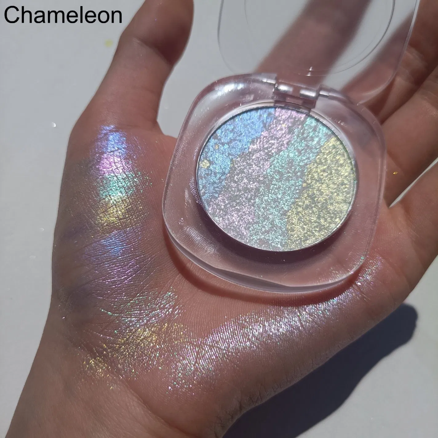 Wholesale Pressed Powder Highlighters Makeup Private Label Custom Bronzer Pink Highlight Vegan Rose Highlighter