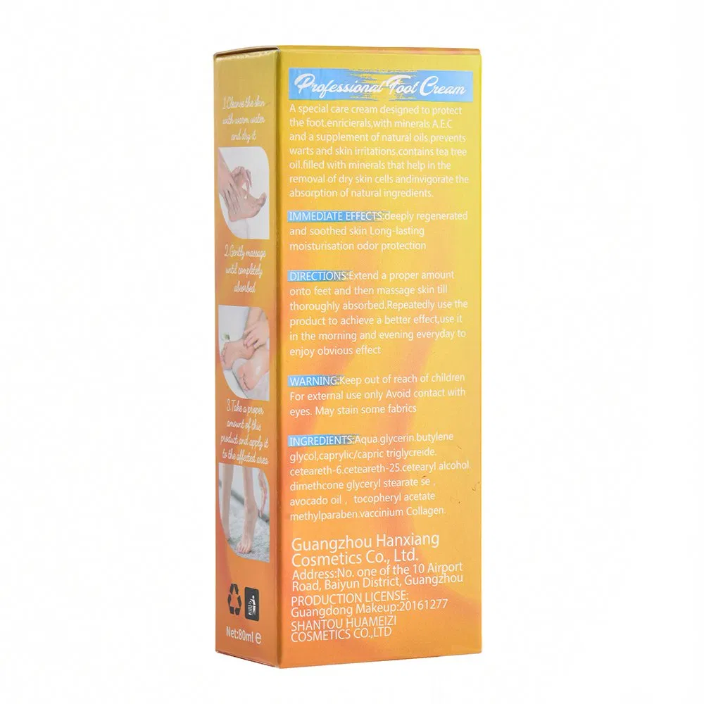 Liru Collagen Repair Dry Damaged Skin Foot Cream Deeply Moisturizing Heel Cream
