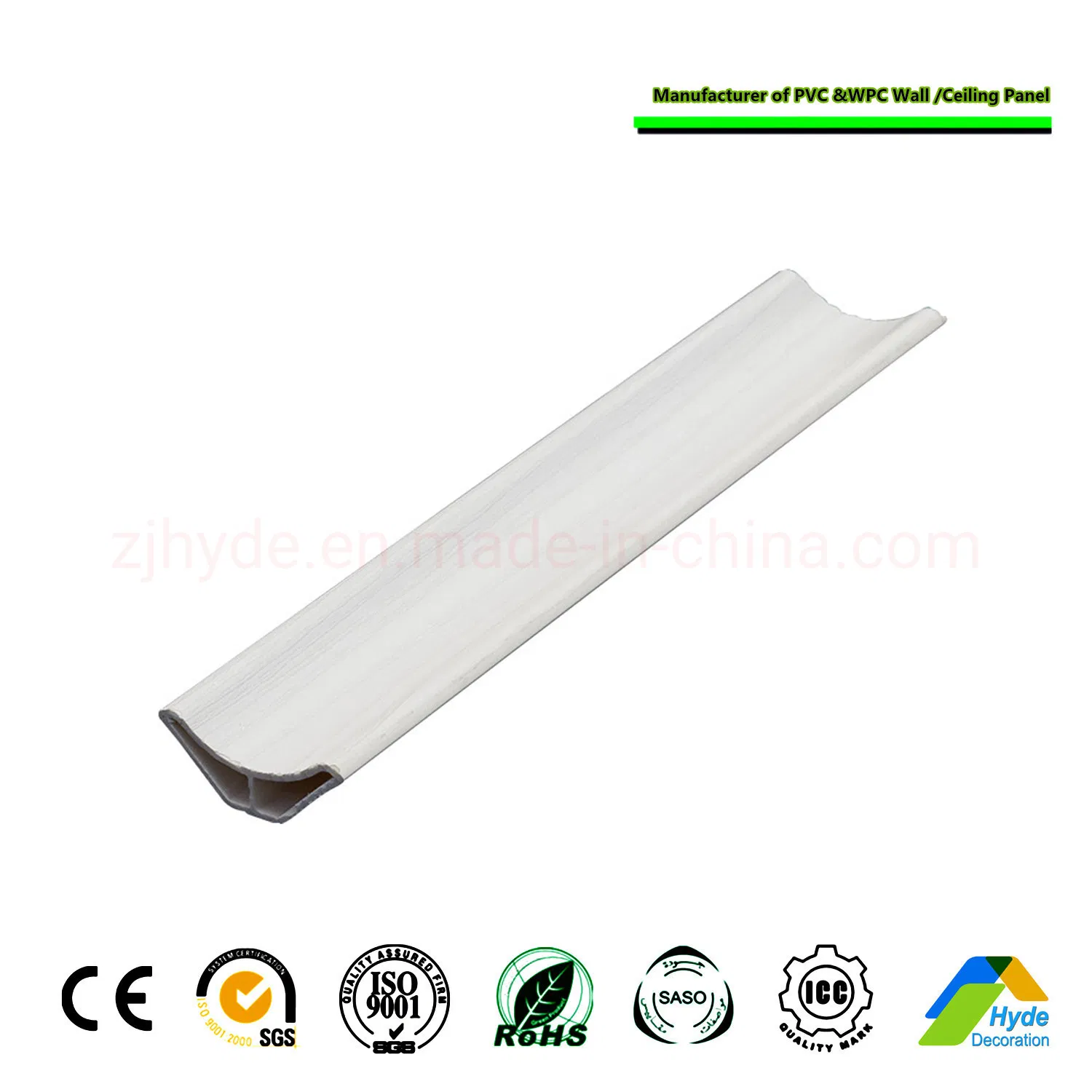 Customization Color Waterproof PVC Corner Clip Wall Corner Covering PVC Extrusion Profiles