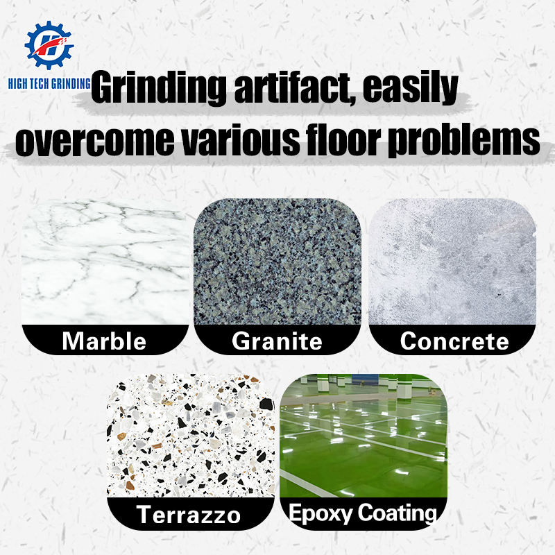 Полировальная головка 3 дюйма для бетона, набор 6 зернистостей