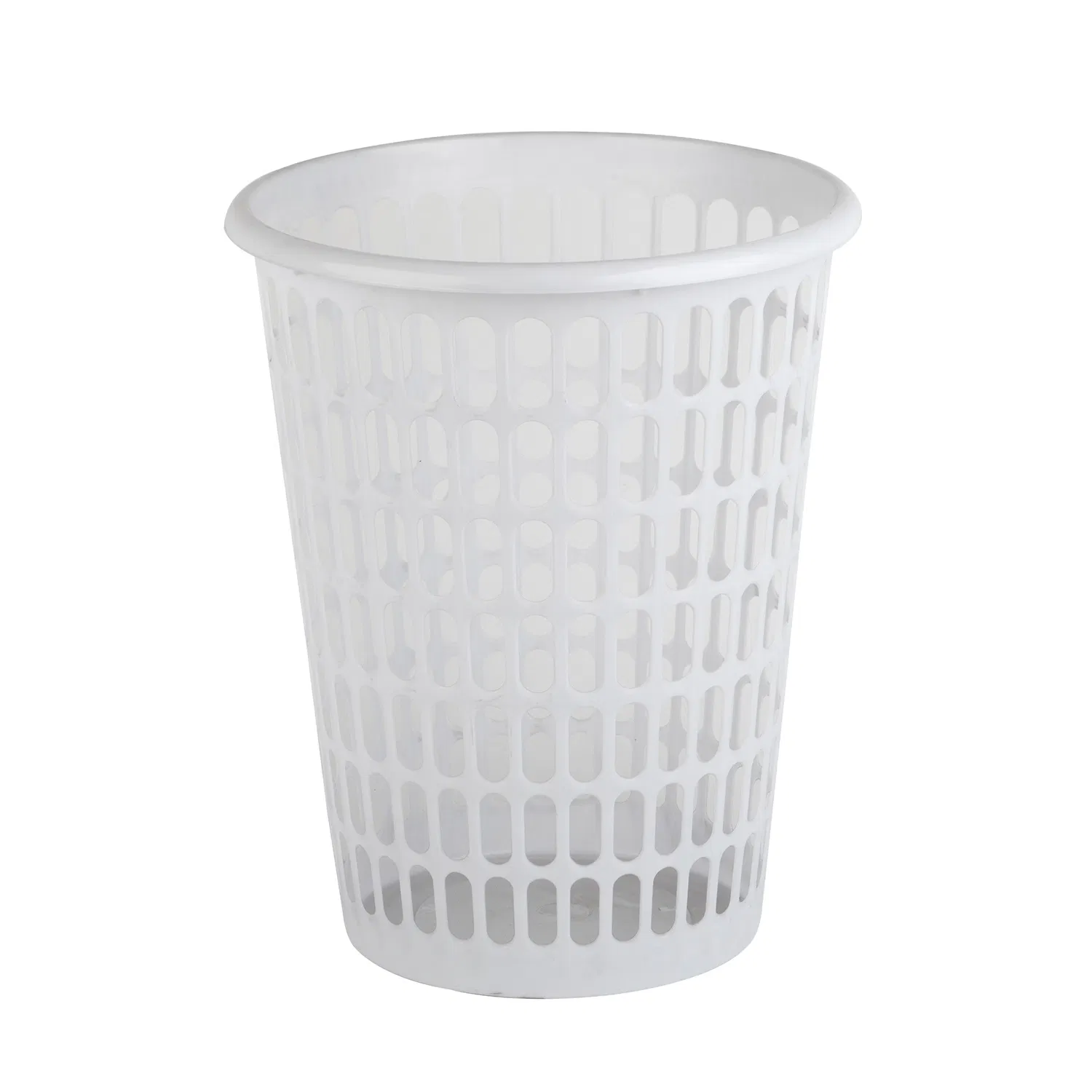 55L Home Basic Plastic Laundry Hamper with Lid