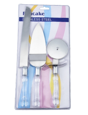 Набор ножей для кухни: для пиццы, торта, сыра