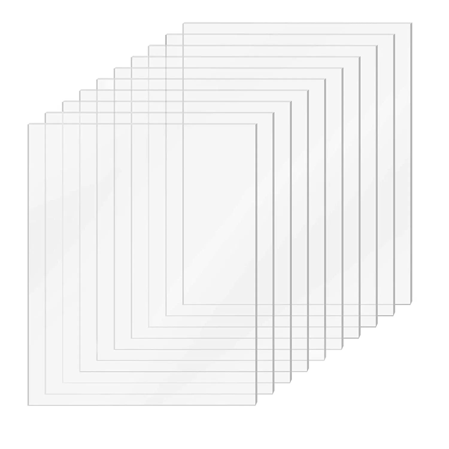 Eachsign PVC and Pet Sheet for Garment Accessories Collar Packing