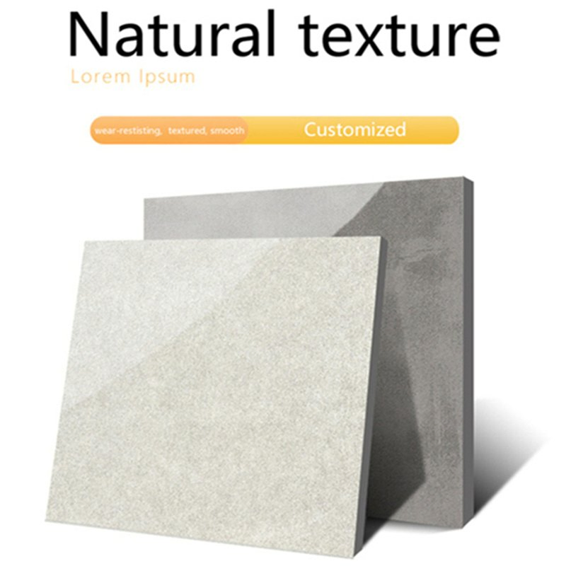 Керамогранитная плитка цемент серая матовая 600x600 мм