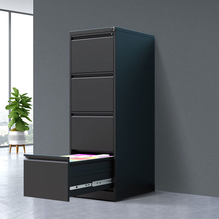 Шкаф офисный металлический для документов 4 ящика