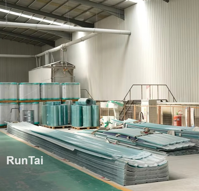 High-Quality FRP Glass Tiles for Roof and Wall Installation