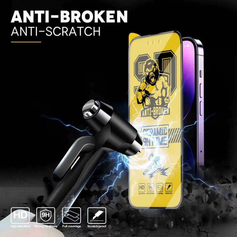 Защитная плёнка Full Coverage HD Anti-Spy для iPhone