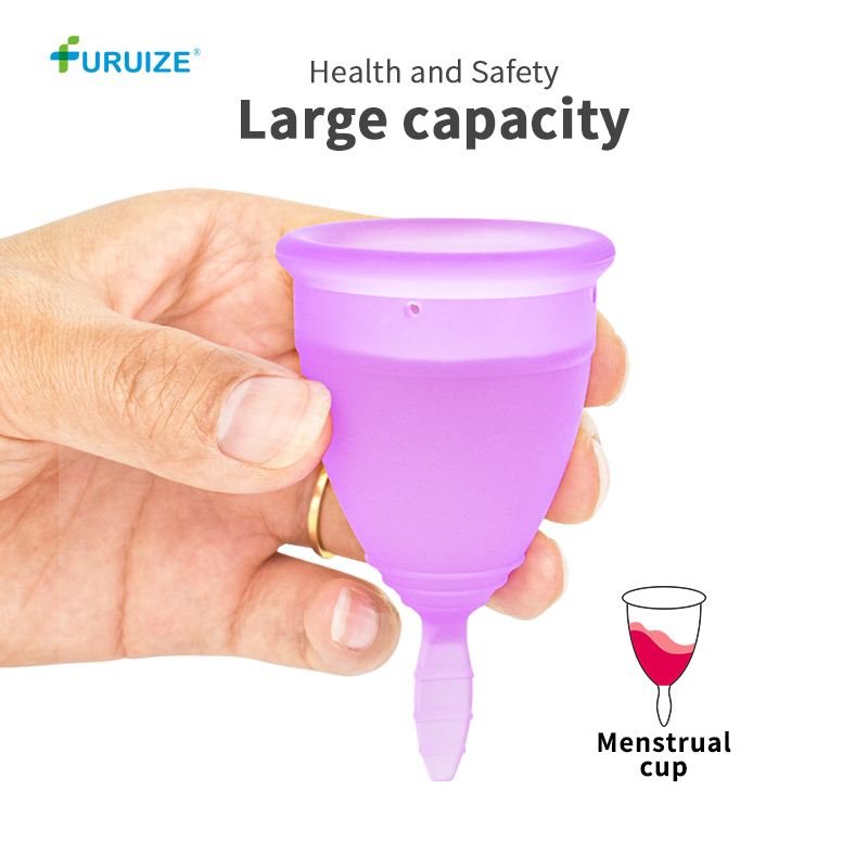 Wholesale Reusable Menstrual Cup Friendly Medical Soft Silicone New Packaging