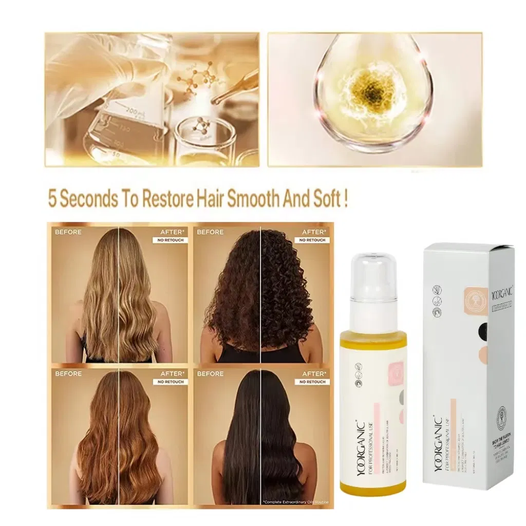 2024 Years Hot Wholesale Yoorganic Organic and Natural Pure Moroccan Argan Oil for Hair/Wigs/Beard Treatment